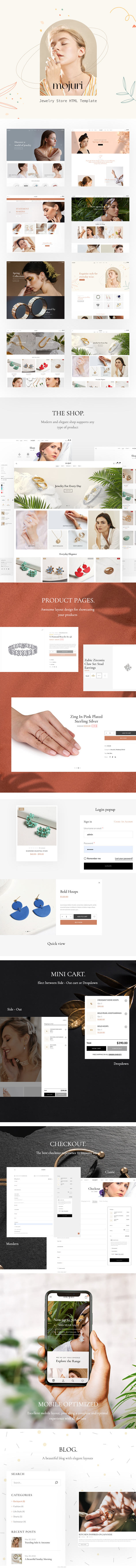 Mojuri – Jewelry Store HTML Template - 1