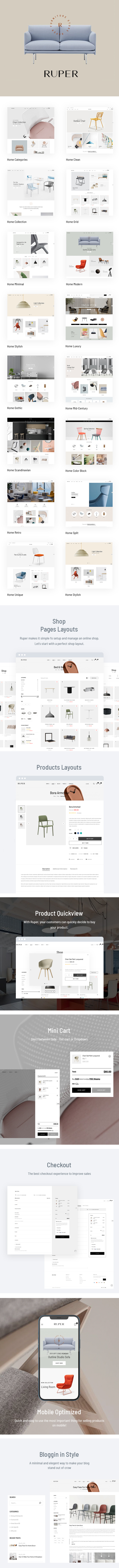 Ruper – Furniture HTML Template - 1