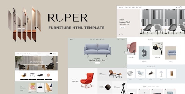 Ruper – Furniture HTML Template