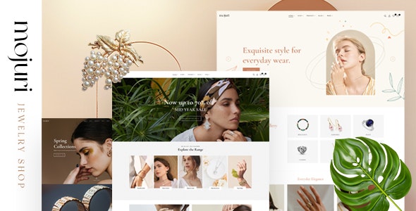 Mojuri – Jewelry Store HTML Template